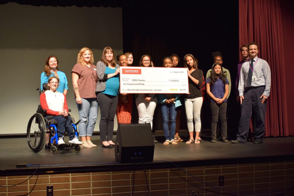 MENCHVILLE HIGH SCHOOL STUDENTS WON ONE OF FIVE GRAND PRIZES GIVEN BY LEAD4CHANGE